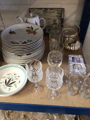 Lot 183 - Sundry glass, china, etc