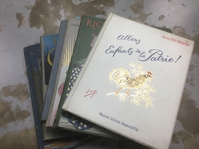 Lot 1707 - Six late 19th / early 20th century French illustrated books