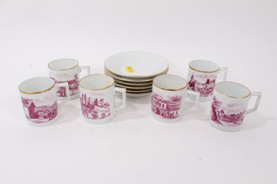 Lot 1141 - Hochst coffee set