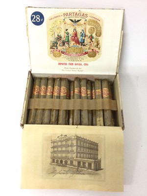 Lot 41 - Cigars - box of 32 Partagas Havanas