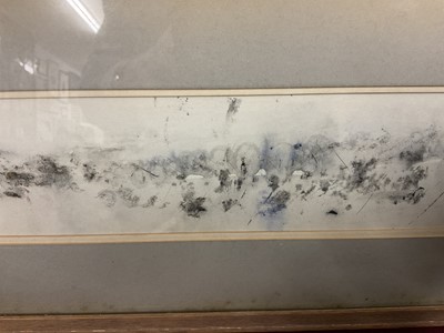 Lot 1790 - *John Knapp-Fisher (1931-2015) mixed media on paper - A Fish, signed and dated 1966, in glazed frame