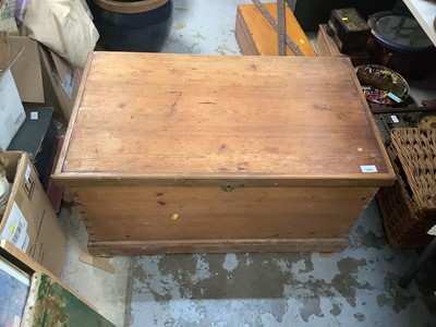 Lot 1054 - Victorian pine trunk