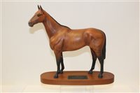 Lot 1015 - Beswick Connoisseur model - Arkle, on plinth base