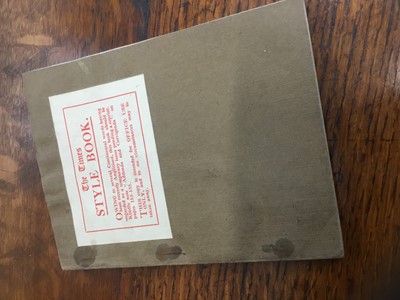 Lot 226 - Rare publication - The Times Style Book, 1928 revised edition