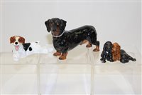 Lot 1026 - Two Royal Doulton dogs - HN1101 and HN1128 and...