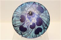 Lot 1036 - John Ditchfield Glasform paperweight - frog on...