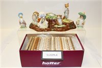 Lot 1040 - Thirteen Beswick Beatrix Potter figures -...