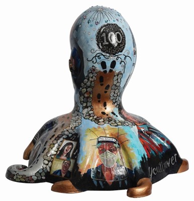Lot 7 - You'll Never Walk Alone by Alison Burchert – Hopeful theme around lockdown and the NHS