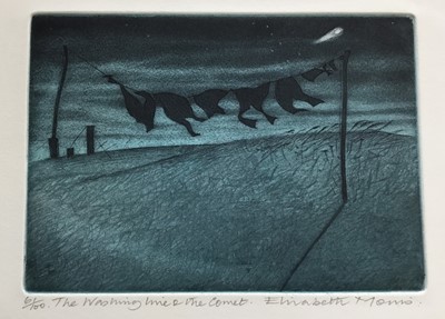 Lot 174 - Group of unframed prints by local artists including Elizabeth Morris, Linda Richardson, Trevor Sowden, Colin Blanchard and Philip Hawkesley. (10)