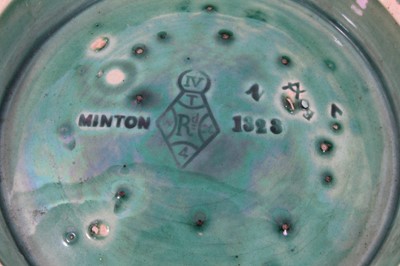 Lot 37 - Victorian Minton Majolica oyster plate