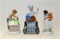 Lot 1057 - Three Royal Doulton figure - Thank You HN2732,...