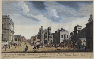 Lot 140 - 18th century hand-coloured engraving