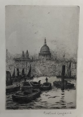Lot 122 - Rowland Langmaid (1897-1956) signed etching