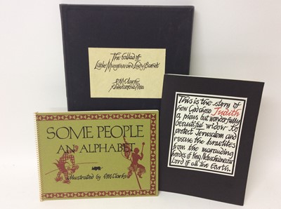 Lot 113 - E. M. Clarke, three limited edition publications
