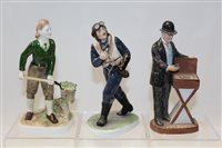 Lot 1072 - Two Coalport limited edition 'For King and...
