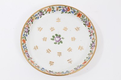 Lot 244 - Rare Neale and Co teapot stand, circa 1785-95