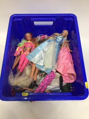 Lot 1904 - Vintage Barbie Dolls and clothing.