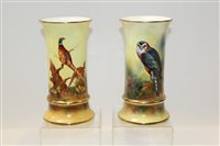 Lot 1079 - Pair of good quality limited edition Coalport...