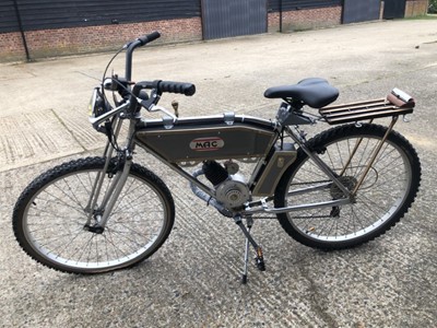 Lot 16 - Unusual 'Steam Punk' Bicycle, a one off creation, with lever action gear change, lovingly built by the current owners late husband.