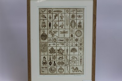 Lot 1903 - Tricia Newell, contemporary, signed limited edition etching - 'Curious Curios', 4/50, 52cm x 35cm, in glazed frame
