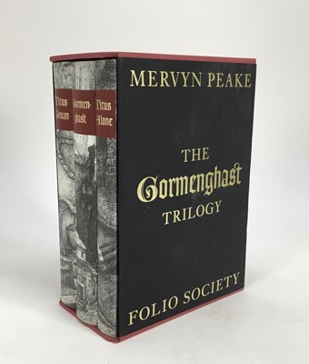 Lot 2007 - Melvyn Peake, The Gormenghast Trilogy, published in 2011 by The Folio Society, in slip case