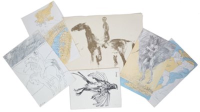Lot 1198 - Of Dame Elisabeth Frink interest: Correspondence and ephemera