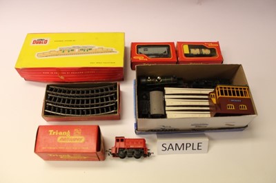 Lot 1900 - Triang railway selection of boxed and unboxed items, (listing available)