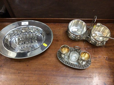 Lot 226 - Group of silver plate