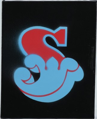 Lot 988 - *Ben Eine (b. 1970) spray paint - letter S, signed and dated 2011 verso, 25.5cm x 20.5cm, unframed




Provenance Brandler Galleries, Brentwood, 6th August 2011