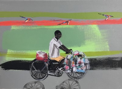 Lot 191 - Kate Lowe (Contemporary) oil on canvas, two works