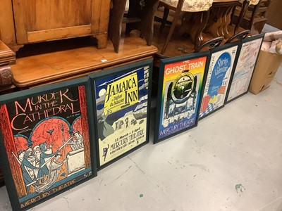 Lot 341 - Five framed theatre posters