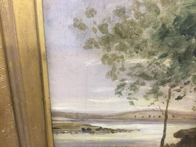 Lot 1272 - Thomas Churchyard (1798-1865) oil on canvas. - Kyson Point