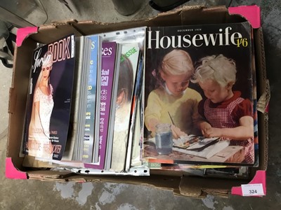 Lot 324 - A large quantity of vintage books, booklets, and leaflets and magazines about clothing, sewing and fashion