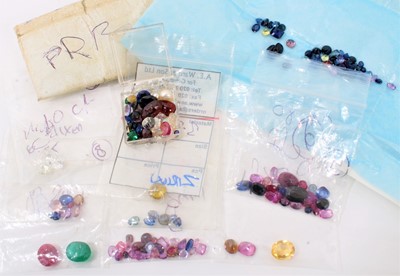 Lot 611 - Mixed loose gemstones approximately 120cts