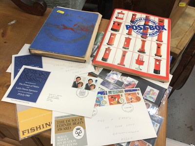 Lot 51 - Stamps- two albums together with mint stamps and First Day covers