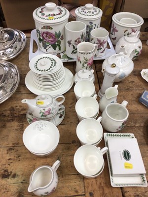Lot 73 - Port Meirion Botanic Garden items, Wedgwood teaset and other china