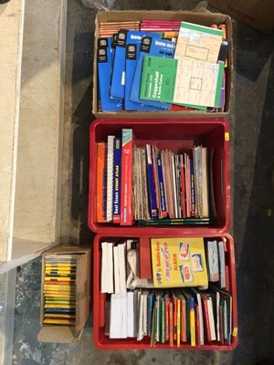 Lot 157 - Four Boxes of English and European OS Maps and others