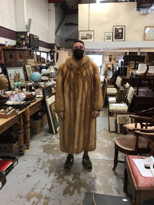 Lot 210 - Various men's suits and coats, including tweed, together with a fur coat