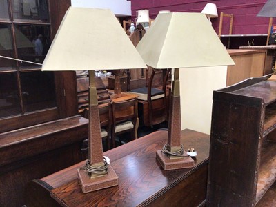 Lot 947 - Three lamps