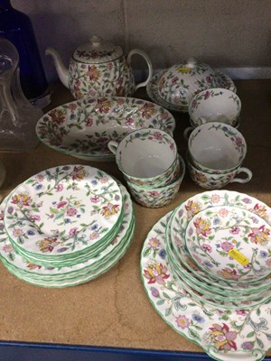 Lot 140 - Quantity of Minton Haddon Hall pattern china