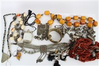 Lot 3319 - Collection of African and similar-style jewellery