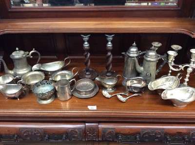 Lot 194 - Silver plated ware, vintages tins, wooden box and toy cars