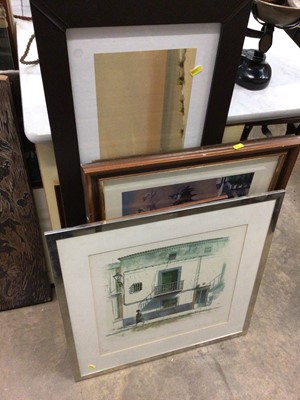 Lot 357 - Quantity of pictures and prints, including Frankie Dettori's Magnificent Seven