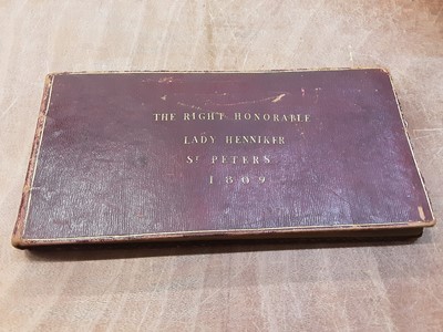 Lot 1339 - Musical score - Lady Henniker 1809