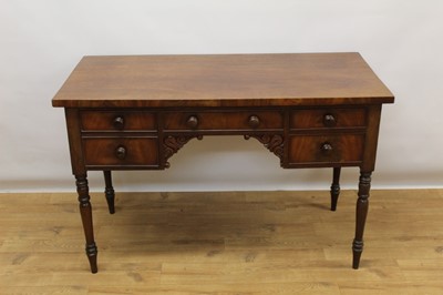Lot 1479 - William IV mahogany dressing table