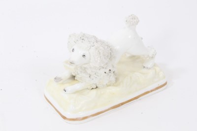Lot 313 - Samuel Alcock begging poodle, circa 1840