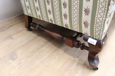 Lot 1375 - Rare early 20th century Howard & Co twin seater sofa