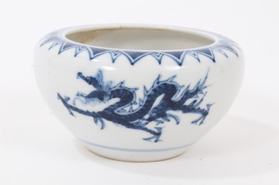 Lot 184 - Chinese blue and white alms bowl