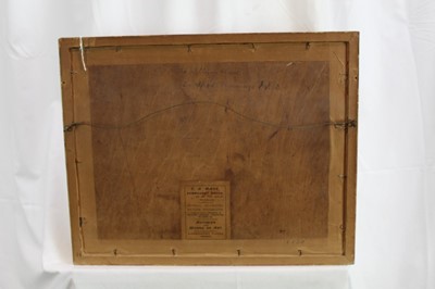 Lot 922 - *Sir Alfred Munnings watercolour - "The Willing Slave", signed and dated 1905, in glazed gilt frame