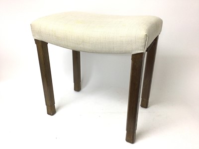 Lot 164 - H.M. George VI 1937 Coronation Stool, stamped GR VI Coronation to underside